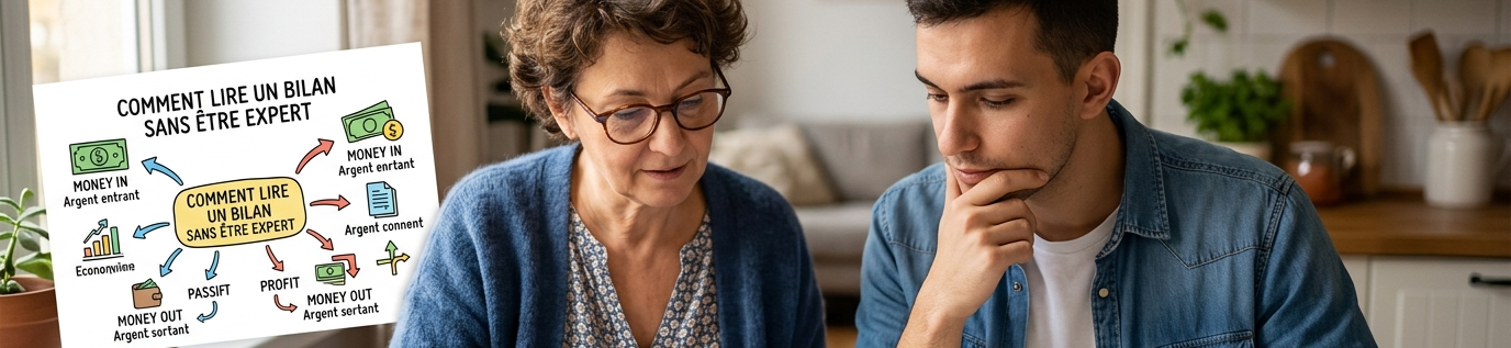 Comment lire un bilan comptable sans être expert